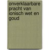 Onverklaarbare pracht van Ionisch wet en goud by R. De Meyer