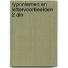Typoniemen en lettervoorbeelden 2 dln door Jan J. Boer