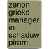 Zenon grieks manager in schaduw piram.