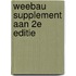 Weebau supplement aan 2e editie