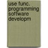 Use func. programming software developm