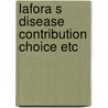 Lafora s disease contribution choice etc by Busard