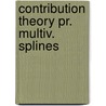 Contribution theory pr. multiv. splines door Neamtu