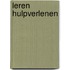 Leren hulpverlenen