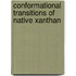 Conformational transitions of native xanthan