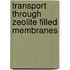 Transport through zeolite filled membranes