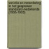 Variatie en verandering in het gesproken standaard-Nederlands (1935-1993)