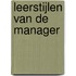 Leerstijlen van de manager