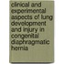 Clinical and experimental aspects of lung development and injury in congenital diaphragmatic hernia