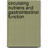 Circulating nutriens and gastrointestinal function