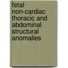 Fetal non-cardiac thoracic and abdominal structural anomalies door R. Heydanus