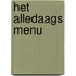 Het alledaags menu