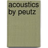 Acoustics by Peutz by Peutz