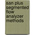 San plus segmented flow analyzer methods