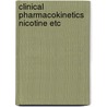 Clinical pharmacokinetics nicotine etc door Teeuwen