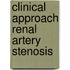 Clinical approach renal artery stenosis