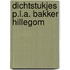 Dichtstukjes p.l.a. bakker hillegom