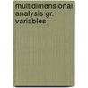 Multidimensional analysis gr. variables door Nierop