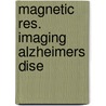 Magnetic res. imaging alzheimers dise door Scheltens