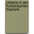 Jubilaris in jam fruitconserven frisdrank