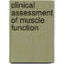 Clinical assessment of muscle function