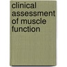 Clinical assessment of muscle function door M.E. Roebroeck