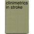 Clinimetrics in stroke