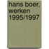 Hans Boer, werken 1995/1997