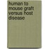 Human to mouse graft versus host disease
