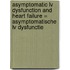Asymptomatic LV dysfunction and heart failure = Asymptomatische LV dysfunctie