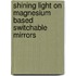 Shining light on magnesium based switchable mirrors