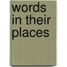 Words in their places door Onbekend