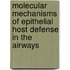Molecular Mechanisms of Epithelial Host Defense in the Airways