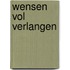 Wensen vol verlangen
