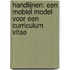 Handlijnen: een mobiel model voor een curriculum vitae