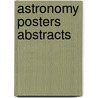 Astronomy posters abstracts door Woerden