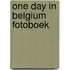 One day in belgium fotoboek