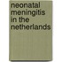 Neonatal meningitis in the netherlands