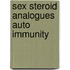 Sex steroid analogues auto immunity