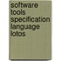 Software tools specification language lotos