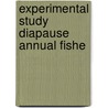 Experimental study diapause annual fishe door Levels