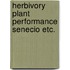 Herbivory plant performance senecio etc.