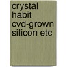 Crystal habit cvd-grown silicon etc door Gardeniers