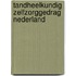 Tandheelkundig zelfzorggedrag nederland