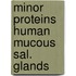 Minor proteins human mucous sal. glands