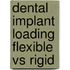 Dental implant loading flexible vs rigid