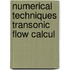 Numerical techniques transonic flow calcul