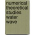 Numerical theoretical studies water wave