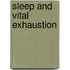 Sleep and vital exhaustion