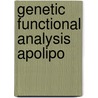 Genetic functional analysis apolipo door Maagdenberg